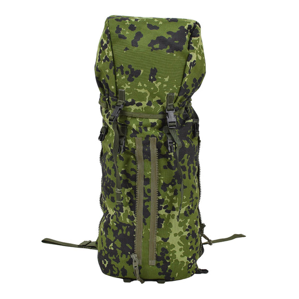 Original dansk militär ryggsäck M96 Camo 50l Tactical Rackpack Camping Bag Ny
