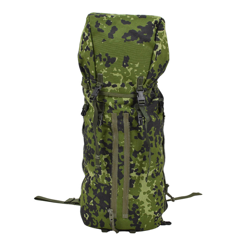Original dansk militär ryggsäck M96 Camo 50l Tactical Rackpack Camping Bag Ny
