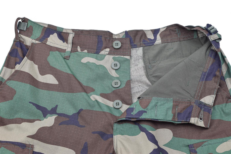 MIL-TEC-märke U.S. Army Style Ripstop BDU Pants Multicolor Cargo Trousers