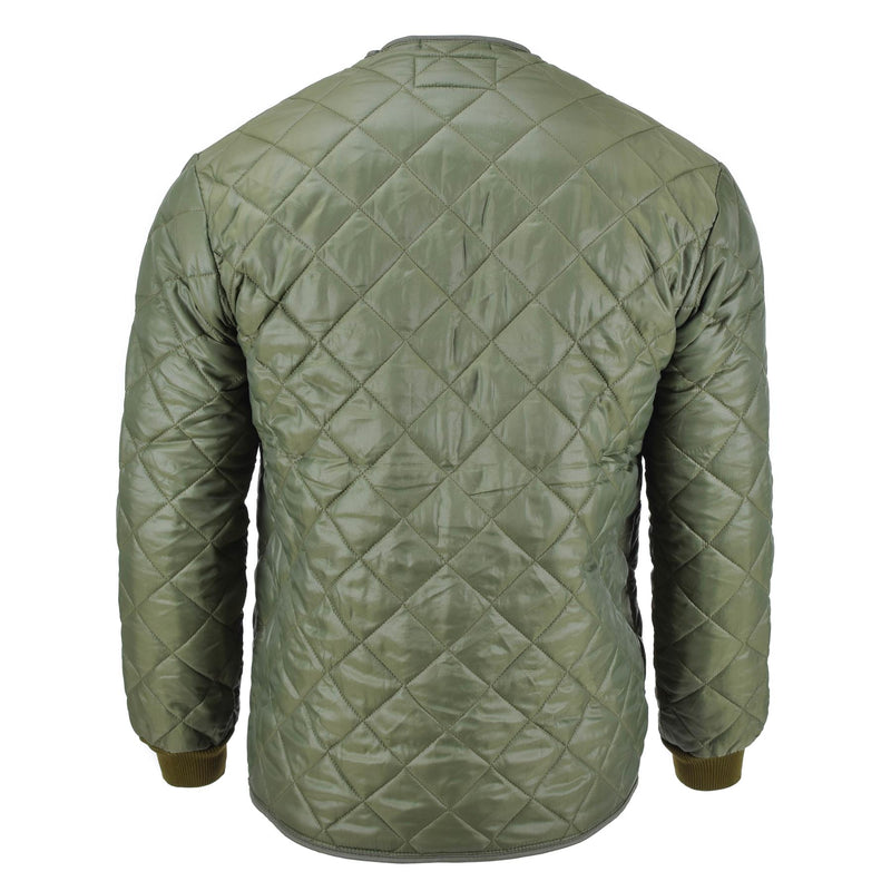 Original Swedish Army Field Jacket Parka Quilt Liner Military Issue Winter New