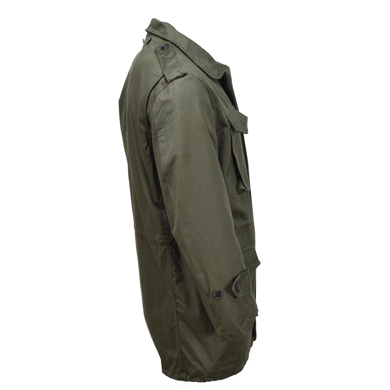 Original grekisk militär M65 Field Uniform Jacket Olive Army Surplus Parka Ny