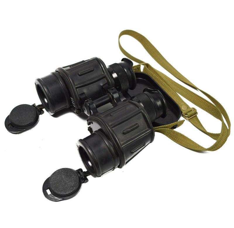 Äkta rumänska armé Ior Valdala 7x40 Binoculars Vintage Porro Bak5 Military