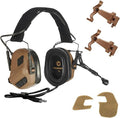 EARMOR M32X PLUS Elektroniskt hörselskydd ARC Rail Adapter Coyote Brown