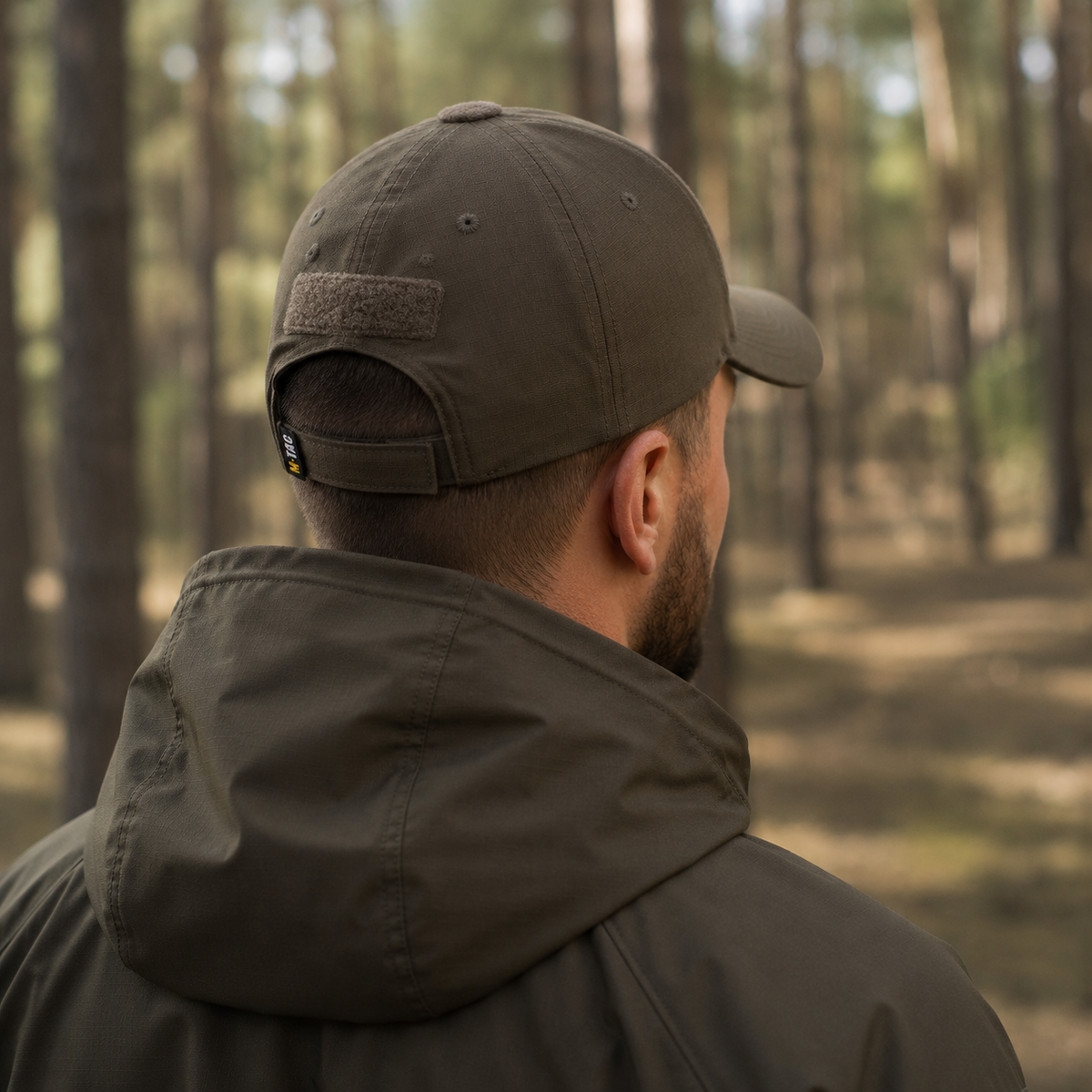 M-Tac Tactical basebollkeps Flexibel passform Ripstop krok och ögla mörk oliv L/XL