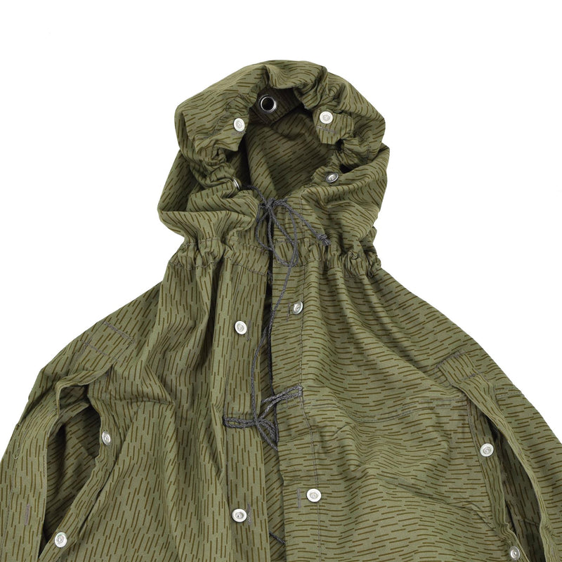 Original East Germany NVA Shelter Half Raindrop Pattern Strichtarn Surplus New