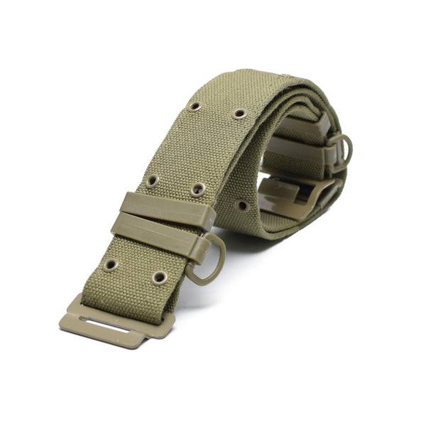 Fransk armé taktisk khaki justerbar tung stridsmidjeband bälte ny