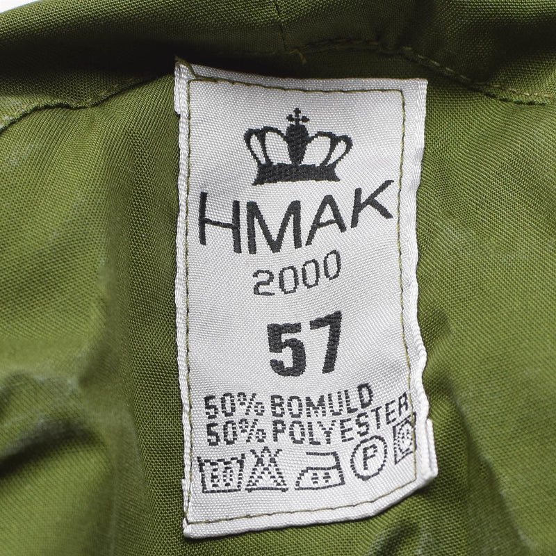 Original danska militära trupper Field Cap Folding Ear Flap M84 Lätt ny