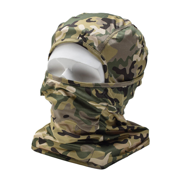 MFH Brand Mission Operation Camo Balaclava Lightweight Tactical Combat Mask New