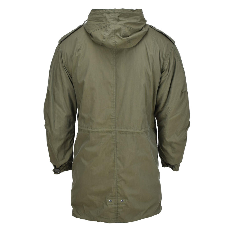 MIL-TEC U.S. Military Style M51 Hooded Parka quiltad löstagbar foder Olive New