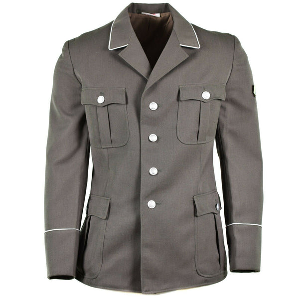Original tyska NVA Army Dress Jacket Officier Formell Uniform Grey Military New