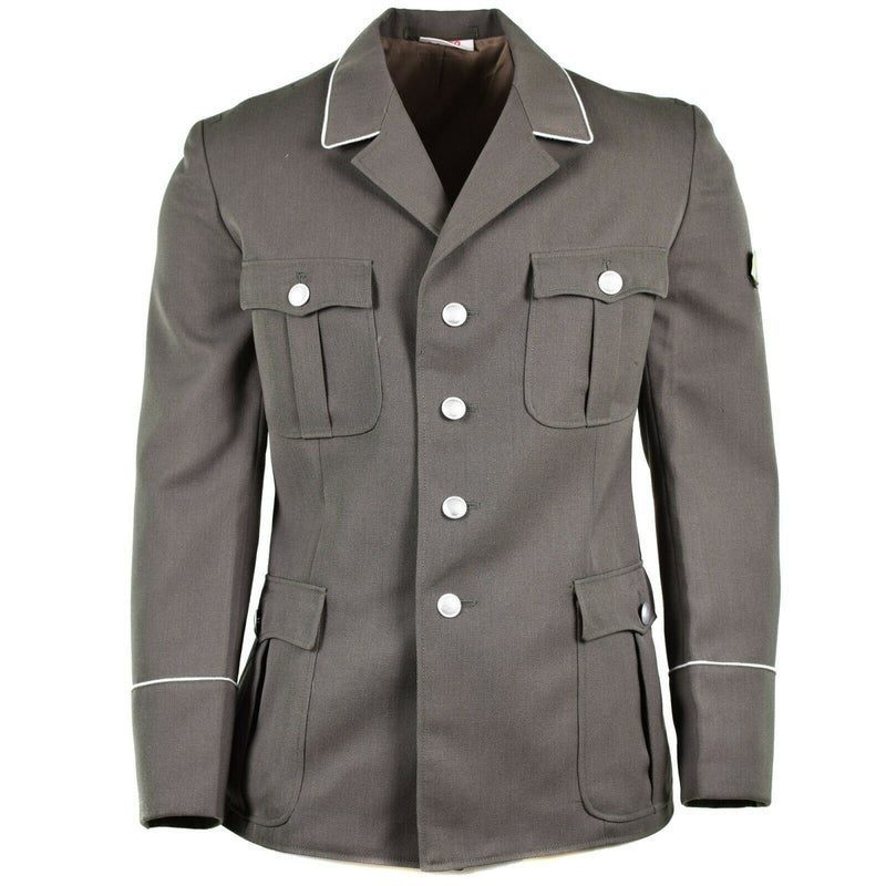 Original tyska NVA Army Dress Jacket Officier Formell Uniform Grey Military New