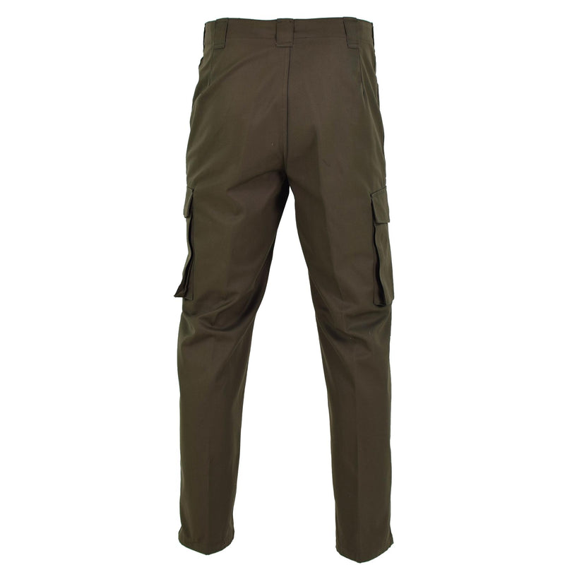 Original Österrikiska armébyxor bdu -stridsfält trupper byxor od typ 75 ny