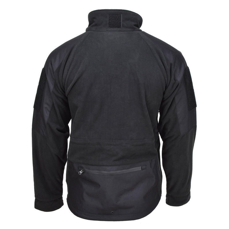 Mil-tec fleece jacka kall väder termisk vandring aktivt kläder vattenbeständig