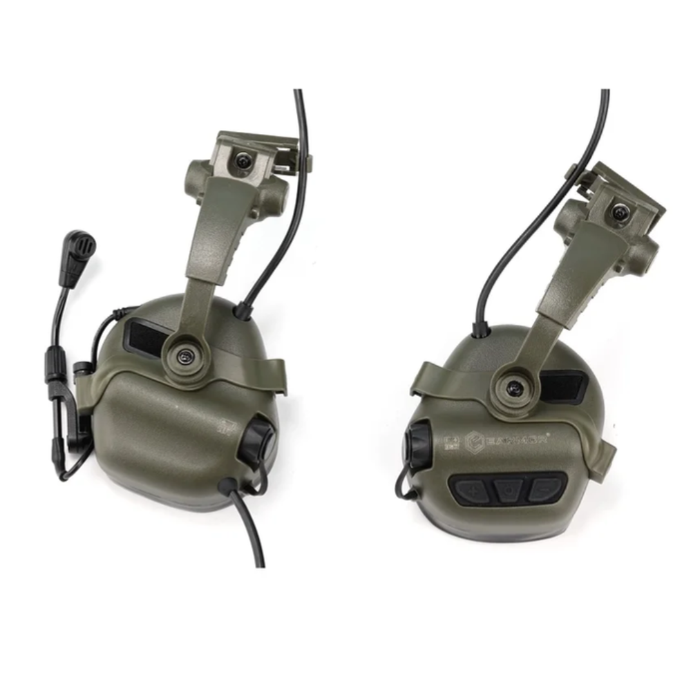 EARMOR M16A ARC Adapter för hjälmskena PLUS-seriens hörselskydd Coyote Brown