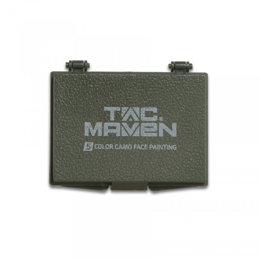 Pentagon 5 Färg Ansiktsmålning Kamouflage Vattentät Fodral Spegel Outdoor Kit