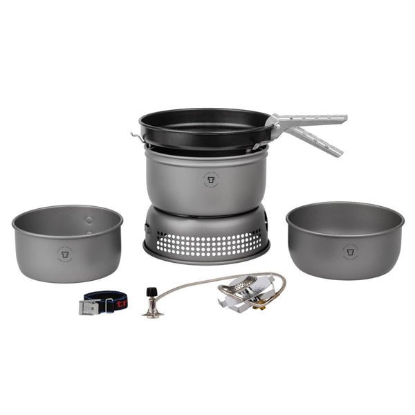 Trangia Hard Anodized Lightweight Aluminium Set Set Non-Stick Pan Outdoor Camp