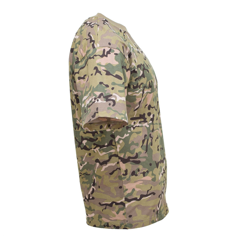MFH U.S. Army Style T-shirt Kort ärm Operation Camo andningsbar lättvikt
