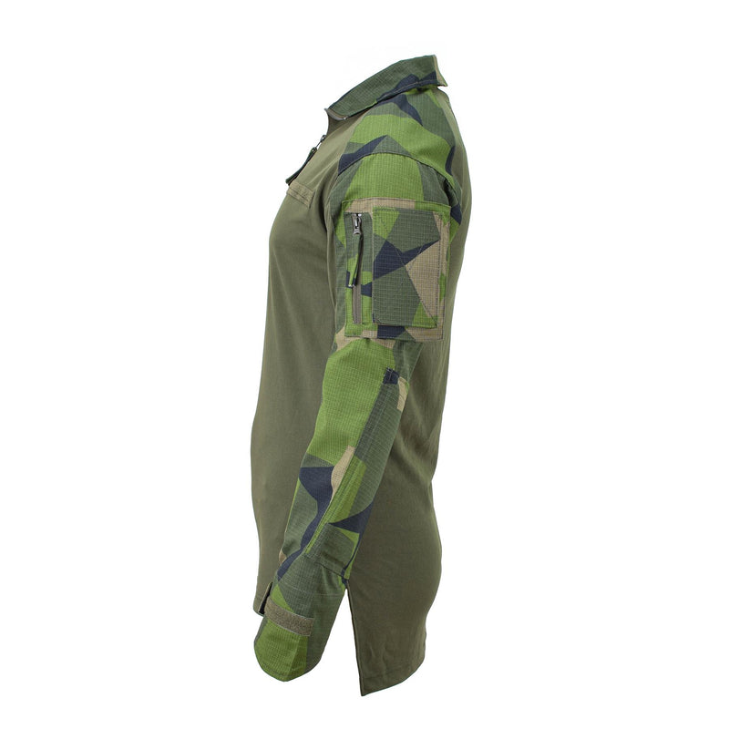 Tacgear Brand Swedish Military Style Combat Shirts Field Splinter Camo Underwear