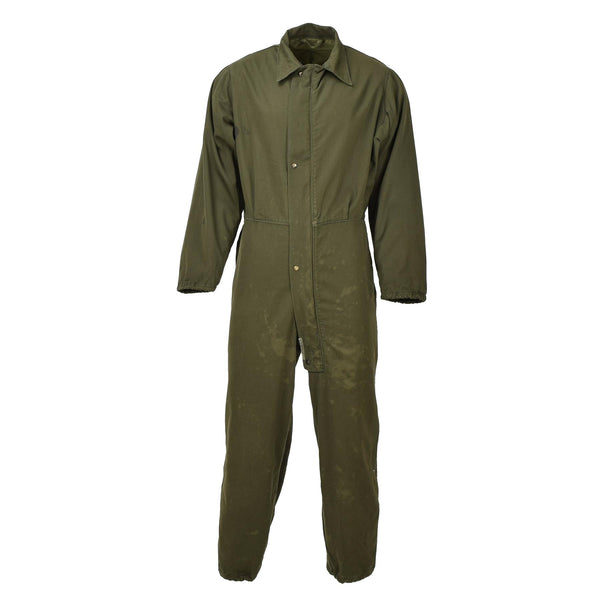 Original U.S. Military Mechanic Coverall Work Suit Mes Jumpsuit Uniform Olive