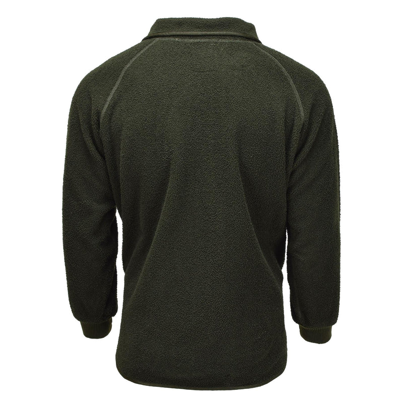 Original Dutch Military Fleece Jacket Warm Moft Thermal Cold Weather Sportwear