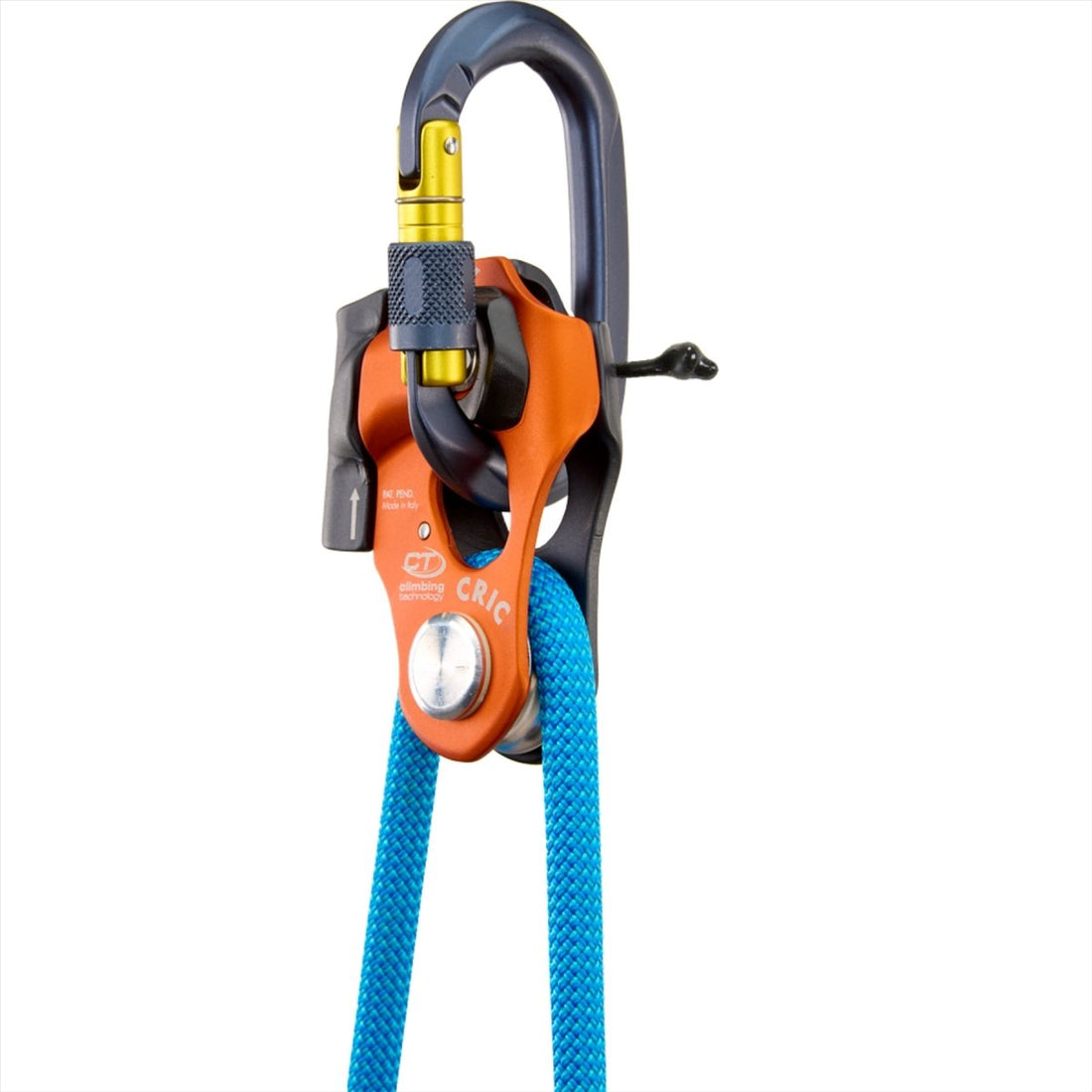 Klättringsteknik Cric Progress Capture Puls Aluminium Rostfritt stål Orange