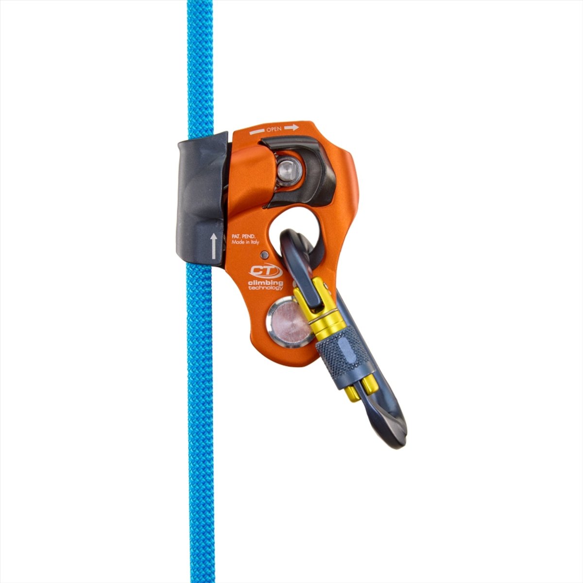 Klättringsteknik Cric Progress Capture Puls Aluminium Rostfritt stål Orange