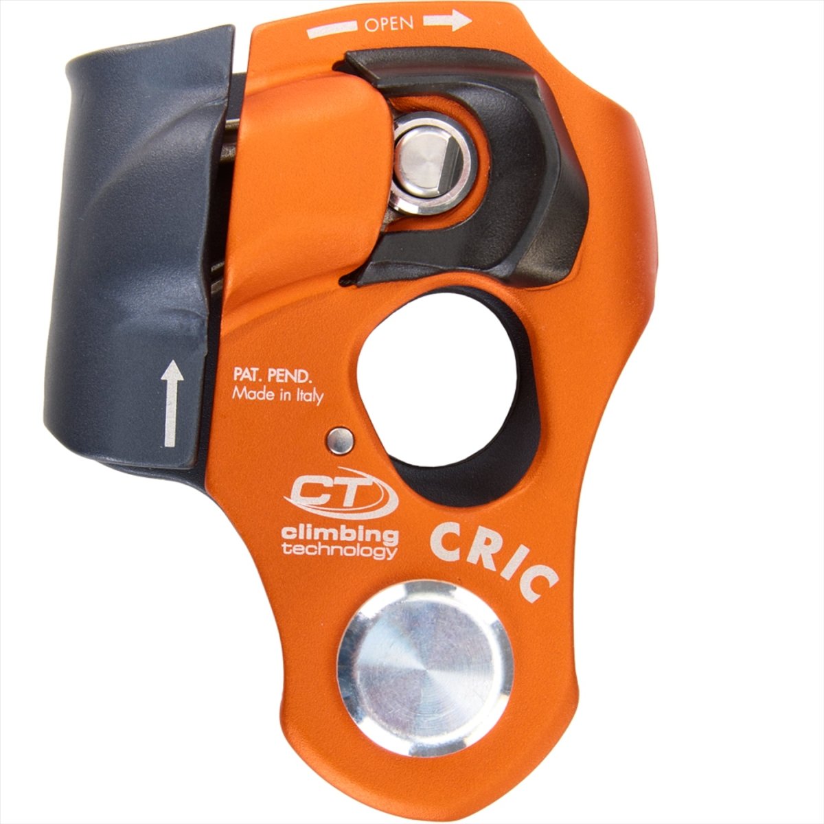 Klättringsteknik Cric Progress Capture Puls Aluminium Rostfritt stål Orange
