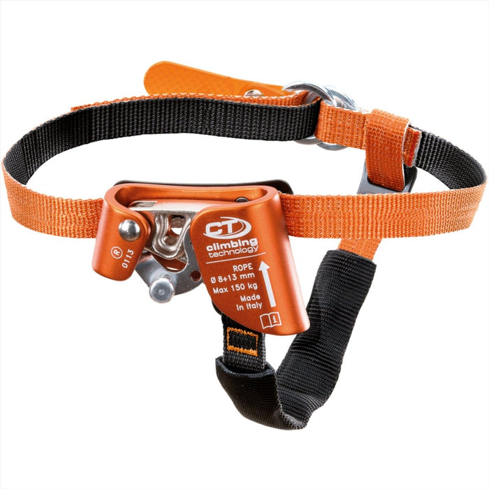 Klättringsteknik QUICK STEP-A Foot Ascender Left Side Rope Climbing Orange - GoMilitar