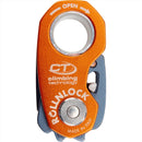 Klätterteknik ROLLNLOCK Remskiva Device Rope Clamp 3 i 1 Device Orange