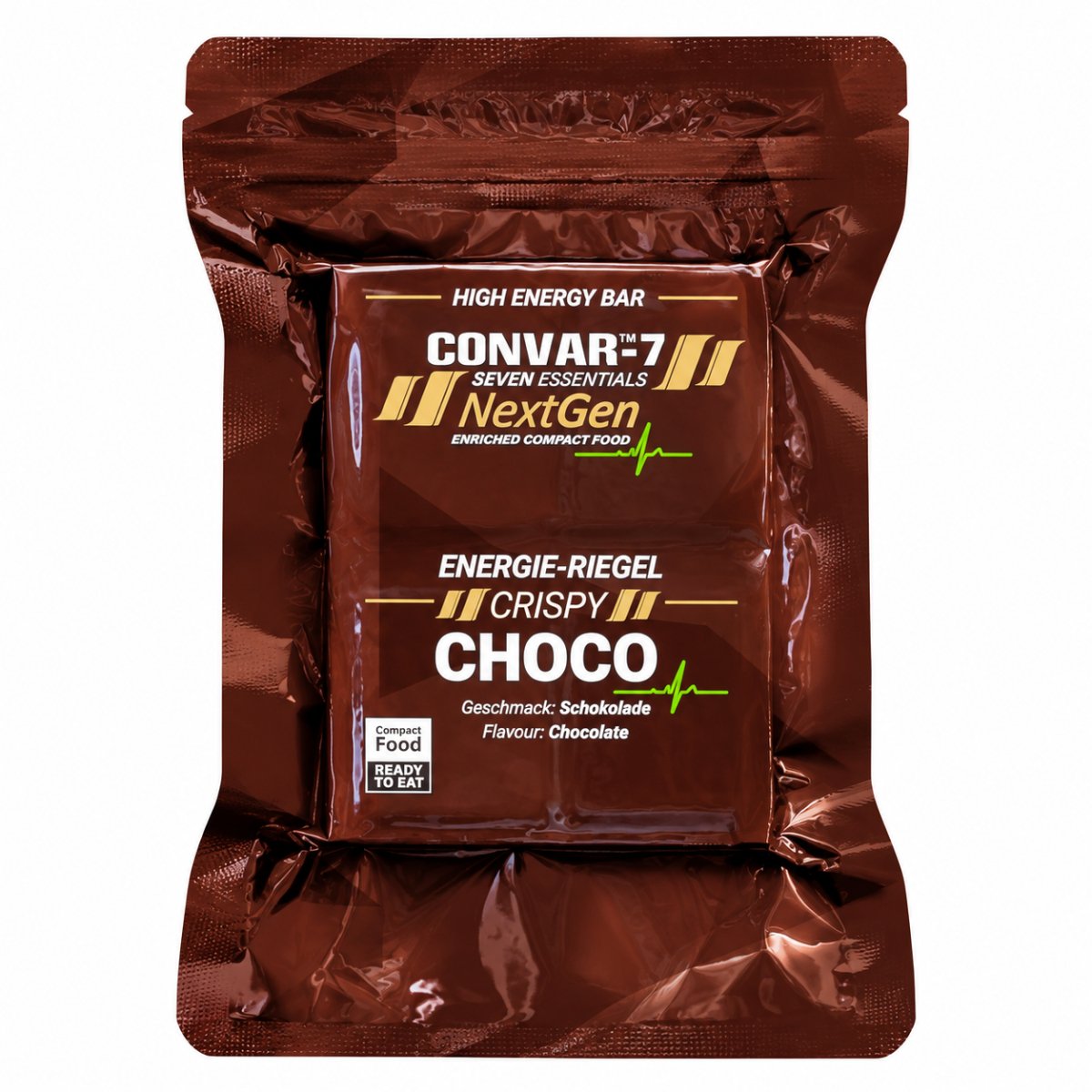 CONVAR-7 NextGen Energy Bar 120g Long Life Emergency Food Olika smaker