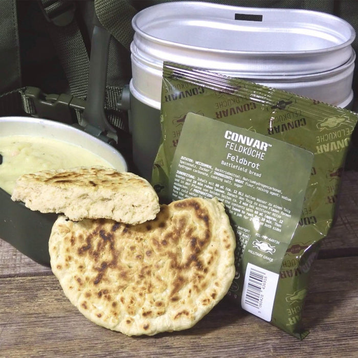 CONVAR Fältbrödmix Lång hållbarhet Camping Utomhus Nödmat - GoMilitar