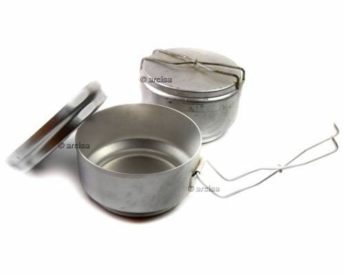 Tjeckiska CZ Army Bushcraft Camp Military Aluminium Mess Kit Cookware