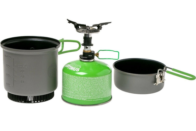 Optimus crux weekender han lagar system gas spis camping vandringsskogsbrännare