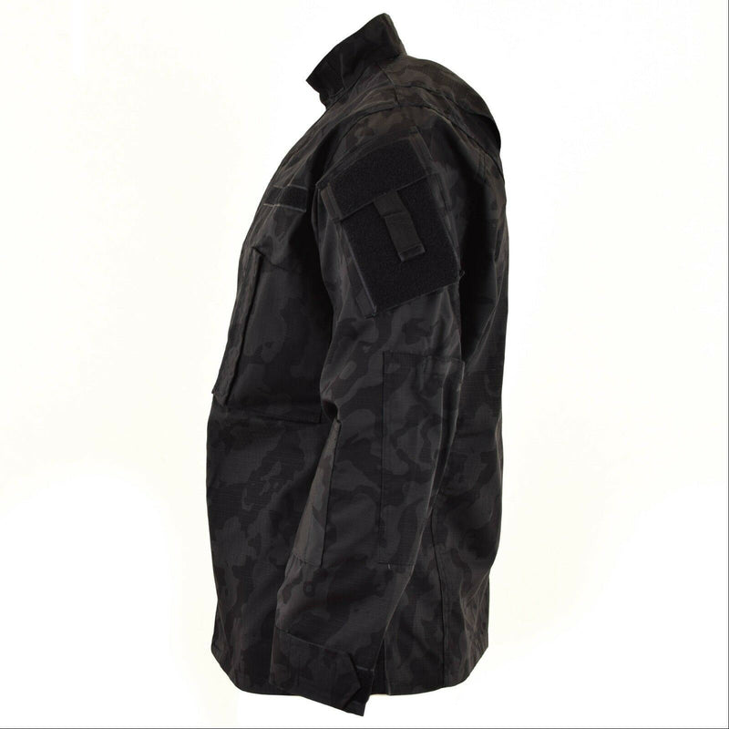Varumärkesarmé Militärstil Combat Jacket ACU RIPSTOP Night Camo Field Uniform