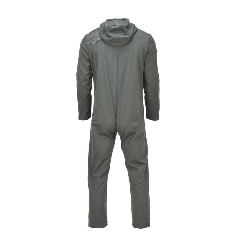 Äkta franska militära flygvapen Coverall Crew Cold Weather Hooded Jumpsuit Ny