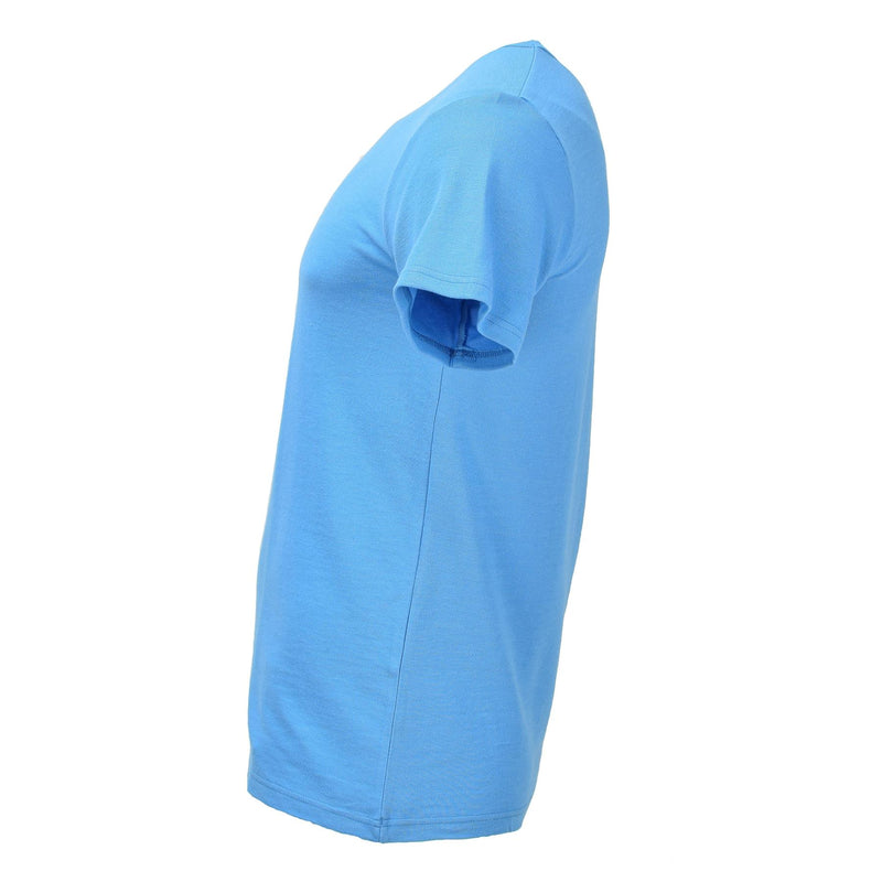 Leo Kohler Army Sport T-shirt Kort ärm Lätt BW Eagle Shirts Blue