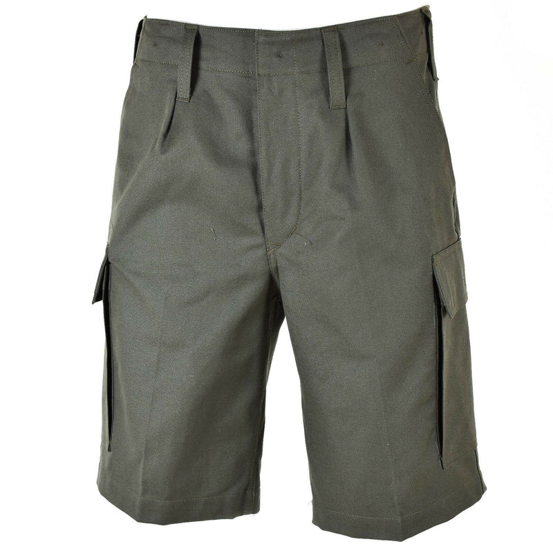 Äkta tyska arméutgåva Molskin Shorts od hållbar lastmens sommar oliv ny