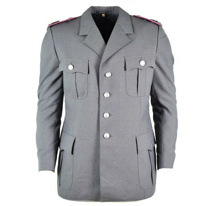 Äkta tysk arméklänning jacka grå formell uniform ny