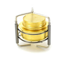 Spirit burner camping lid Cook stand brass mess kit alcohol stove tripod cooker - GoMilitar