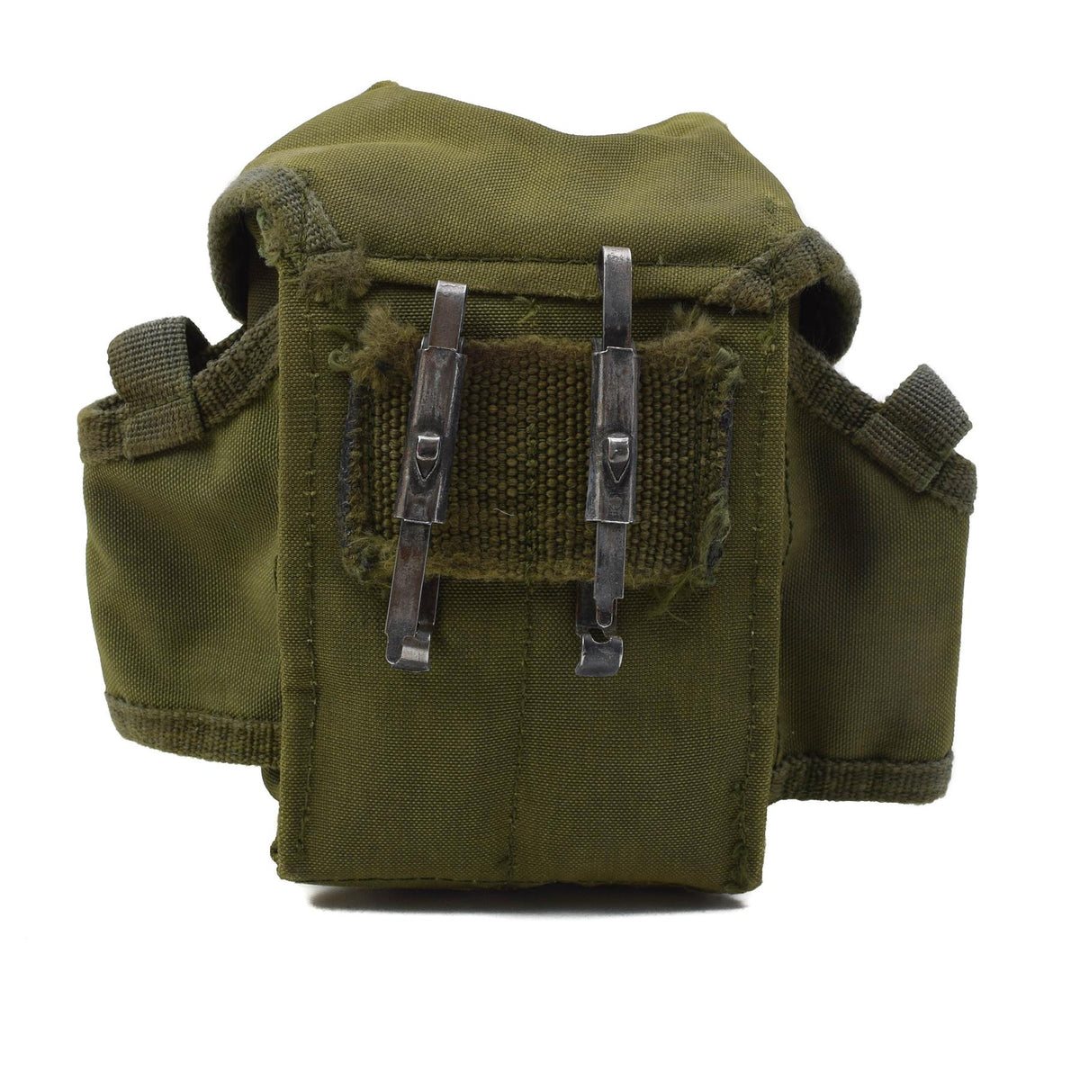 Original grekisk militär LC-1 Style Magazine Pouch Webbing Utility Olive