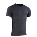 M-TAC 93/7 Summer T-Shirt Lätt stretchig bomull med kort ärm mörkgrå