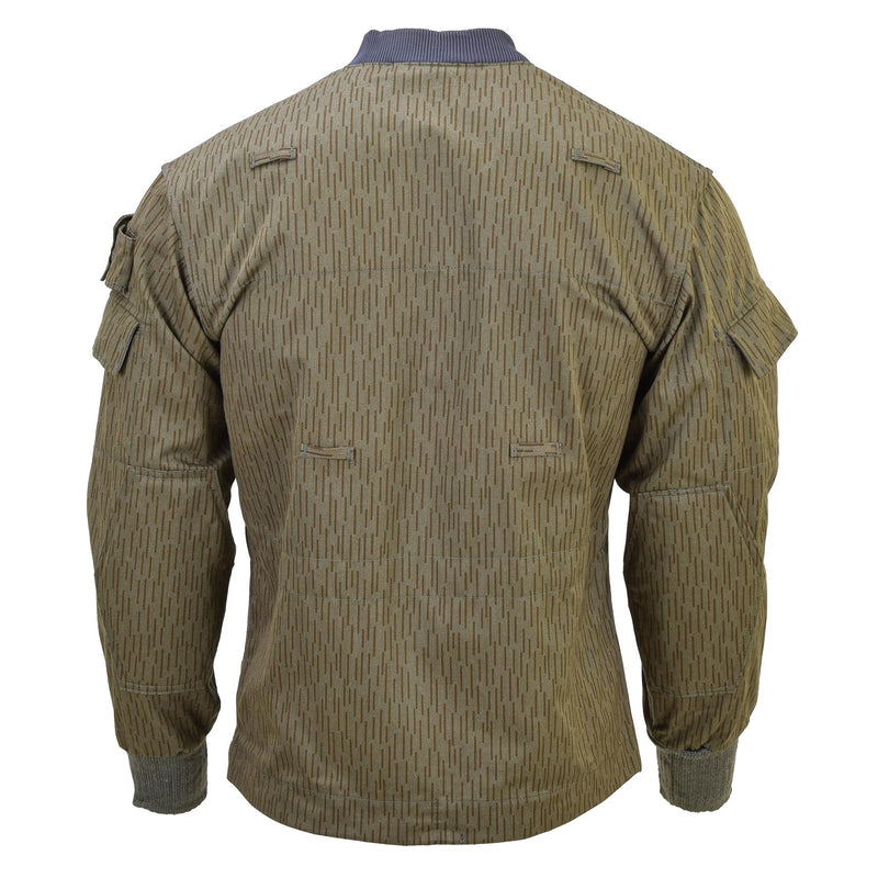 Original tysk militär NVA Strichtarn Camo Jacket Vintage Combat Field Uniform