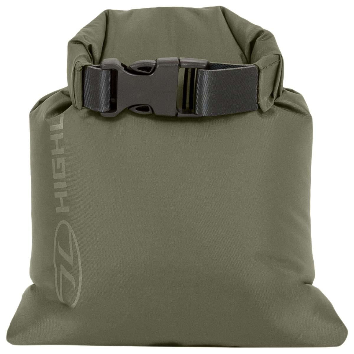 Original Scottish Military Dry Bags 1L–40L Roll Top Quick Release Spänne Olive