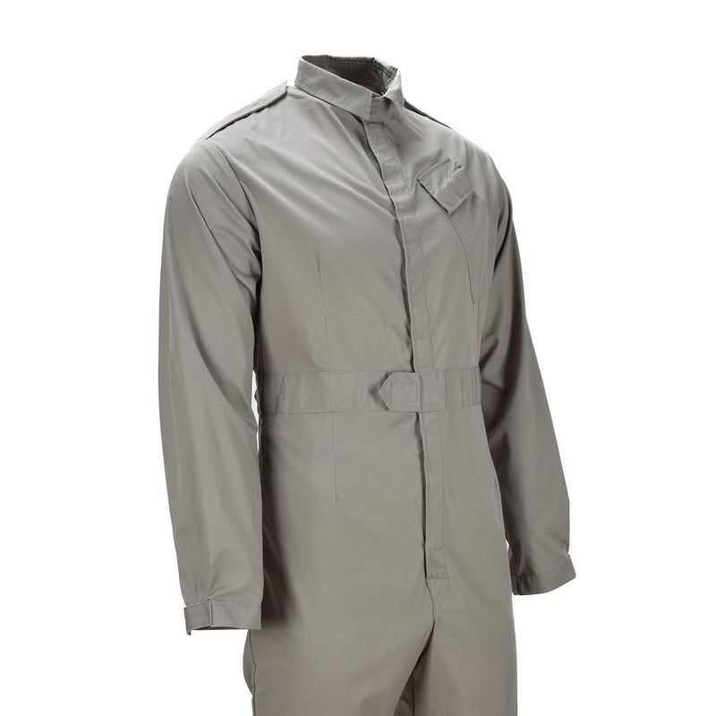 Äkta British Coverall Army Grey Suit Mechanics Jumpsuit Coveralls Lightweight