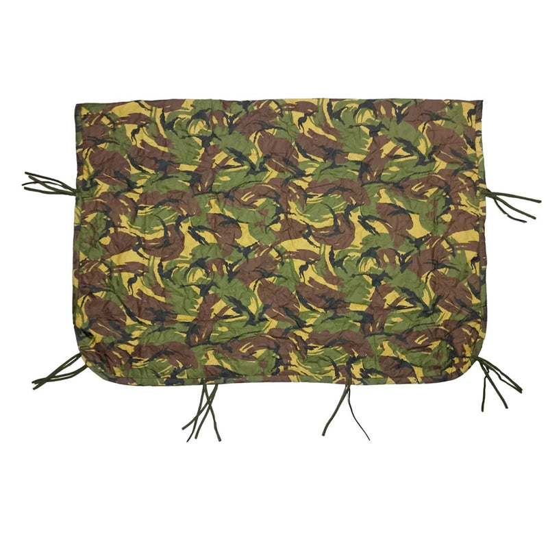 Original Dutch Military DPM Camo Poncho Liner Compact Lightweight Shelter New
