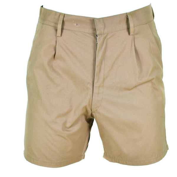 Äkta italienska arméshorts Khaki Chino Military Combat Field Bermuda BDU