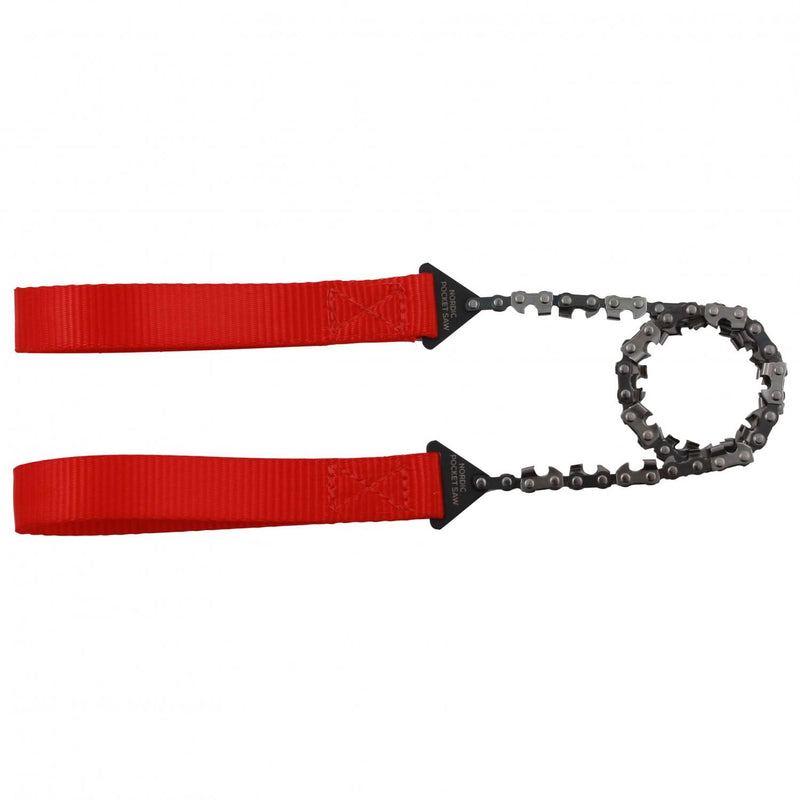 Nordic Pocket Saw Compact Portable Emergency Camping Hand motorsåg röda handtag