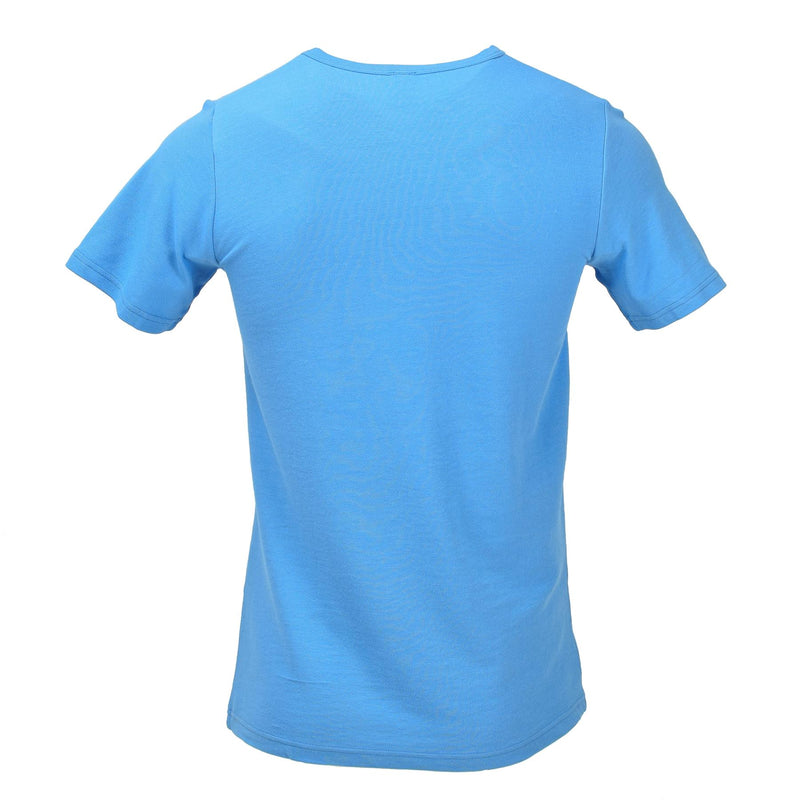 Leo Kohler Army Sport T-shirt Kort ärm Lätt BW Eagle Shirts Blue
