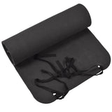 Original German Military Foam Sovmatta Roll-Up Camping Vandring Grå Svart