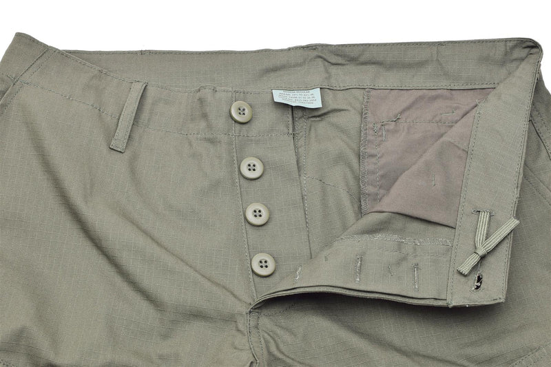 Mil-Tec Brand U.S. Army Style Olive Army Combat Uniform Ripstop Cargo Pants